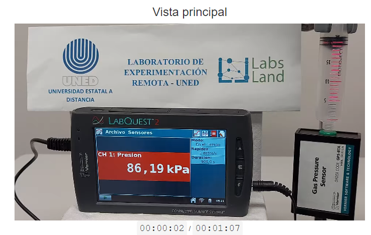 La UNED de Costa Rica y Labsland desarrollan un nuevo laboratorio remoto de química, el laboratorio Ley de Boyle