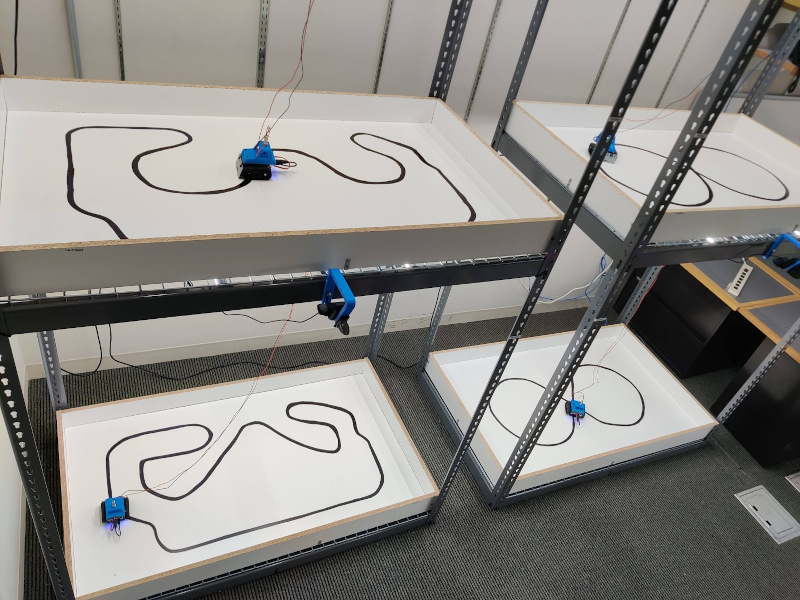 Remote Arduino robot station with cameras and controlled lighting